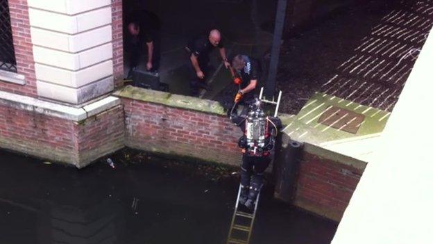 Searches of the River Foss in York