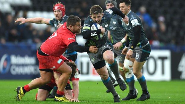 Scott Otten was named in the Conference A GuinnessPRO14 Team of the season in 2020