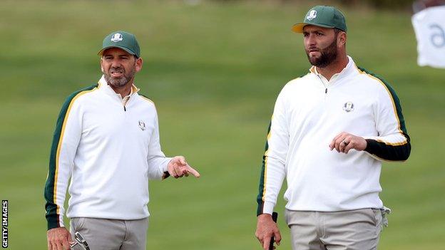 Sergio Garcia and Jon Rahm