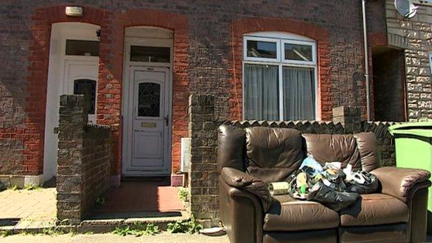 House in Luton of missing family