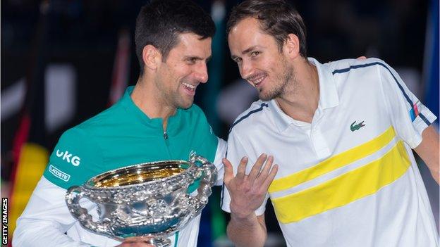 Novak Djokovic wins the Australian Open title