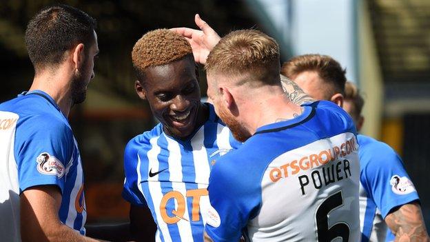 Kilmarnock celebrate