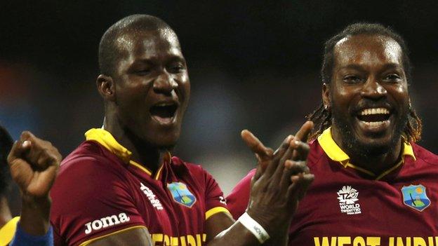 Darren Sammy and Chris Gayle