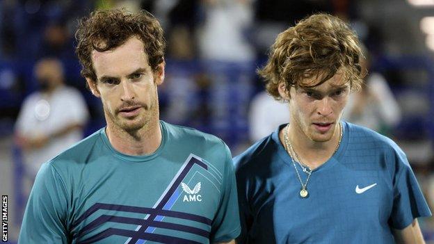 Murray and Rublev