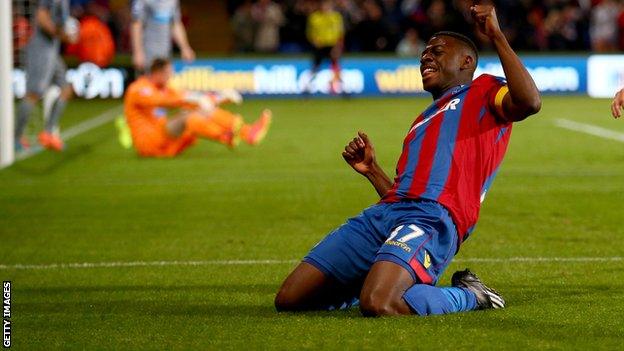 Crystal Palace's Sullay Kaikai