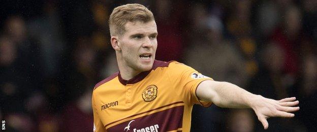 Motherwell's Chris Cadden