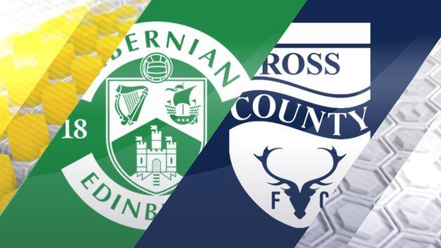 Hibernian v Ross County