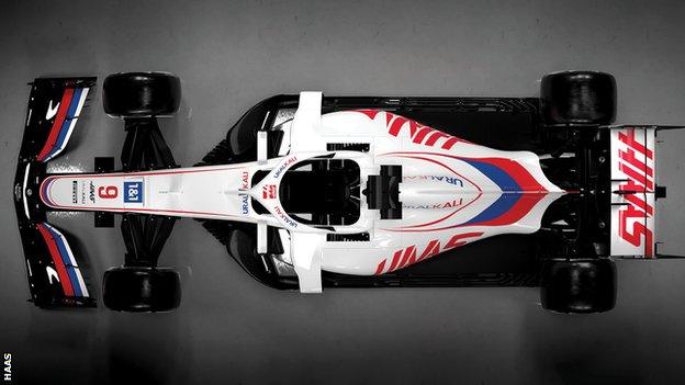 Haas' new 2021 car