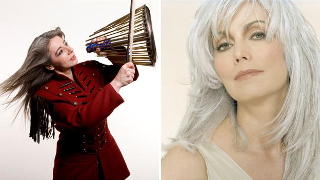 Dame Evelyn Glennie and Emmylou Harris