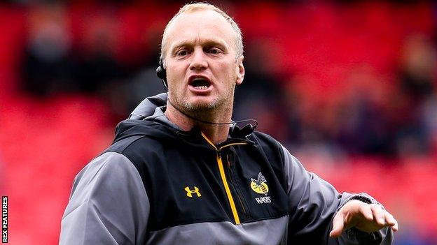 Lee Blackett has been part of Dai Young's backroom team since the summer of 2015, shortly after Wasps' move to the Ricoh Arena