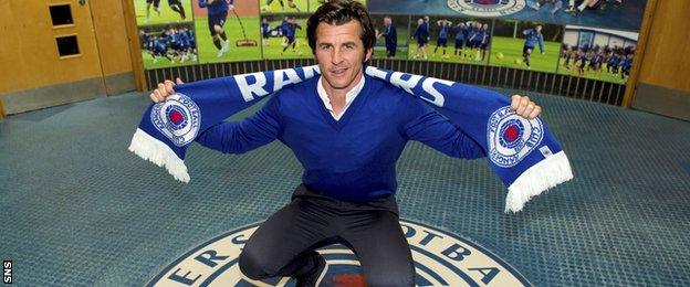 Joey Barton signs for Rangers