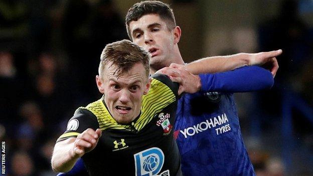 More ground covered than anyone else and more tackles than anyone else, James Ward-Prowse served up a superb display in the Southampton midfield on a day where their work rate was so key