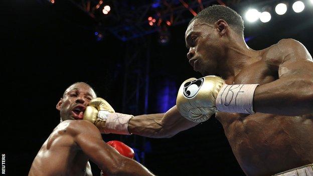 Kell Brook (left) and Errol Spence Jr