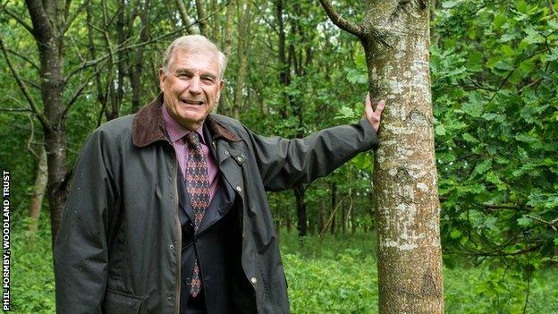 Former England and West Ham midfielder Sir Trevor Brooking