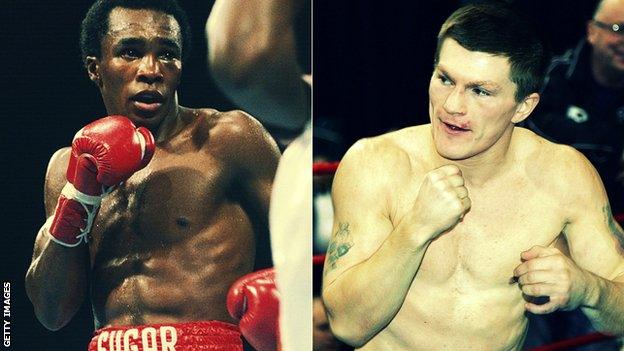 Sugar Ray Leonard and Ricky Hatton form part of the new BBC Sounds podcast series