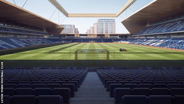 Luton Town new stadium