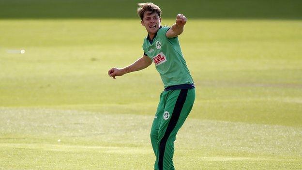 Curtis Campher missed Ireland's ODI defeat by the Netherlands in May with an ankle injury