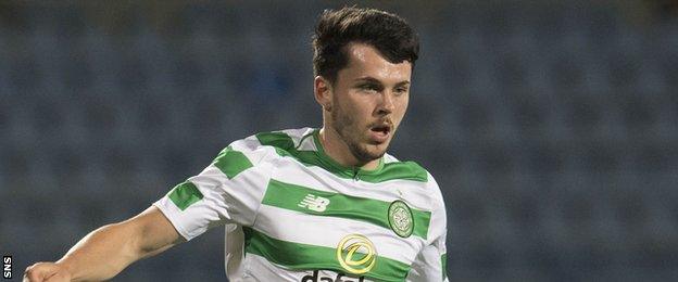 Celtic winger Lewis Morgan