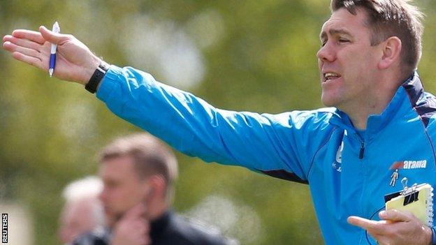 AFC Fylde manager Dave Challinor