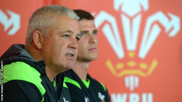 Wales coach Warren Gatland