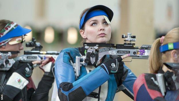 Scottish shooter Jen McIntosh