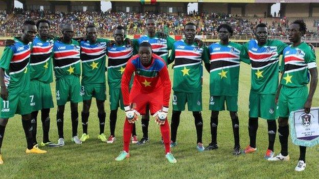 South Sudan's national football team