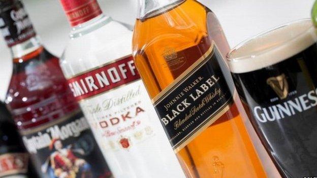 Diageo brands