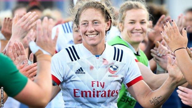 Kate Zackary - USA women's rugby union captain