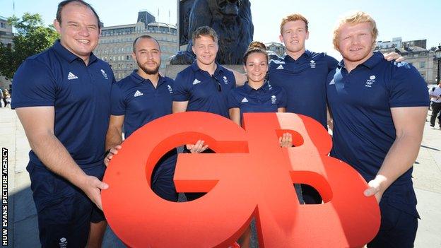 Gareth Williams, Luke Treharne, James Davies, Jasmine Joyce, Sam Cross and Richie Pugh formed the Welsh representation for Team GB for the Rio Olympics in 2016