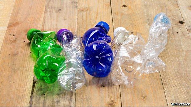 Plastic bottles