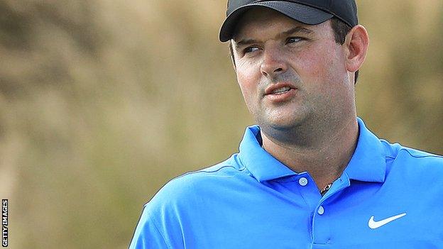 Patrick Reed playing in the Bahamas