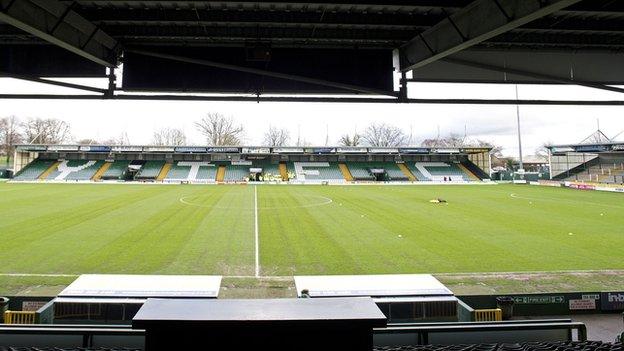 Huish Park, Yeovil