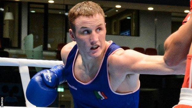 Michael O'Reilly won middleweight gold at last year's European Games