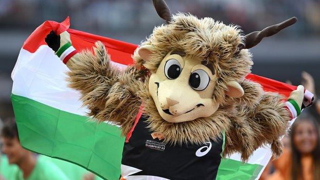 Youhuu, the World Athletics Championships Budapest 2023 mascot