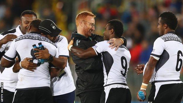 Ben Ryan, Fiji's rugby sevens coach.