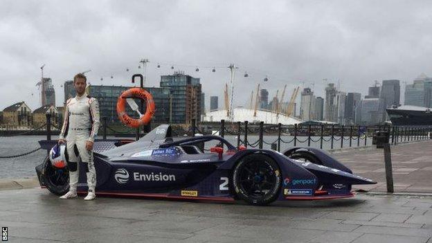 Formula E British driver Sam Bird