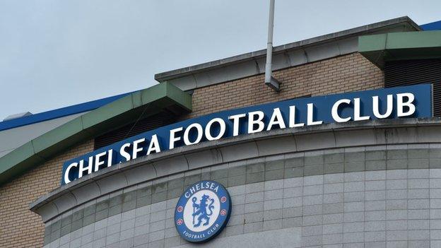 Stamford Bridge, home of Chelsea football club