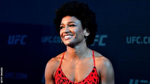 Angela Hill on a red carpet