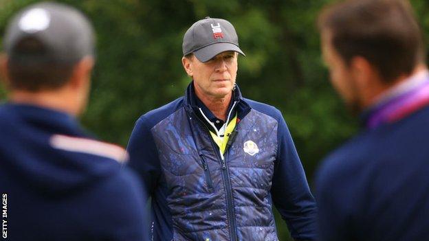 Steve Stricker at the Ryder Cup