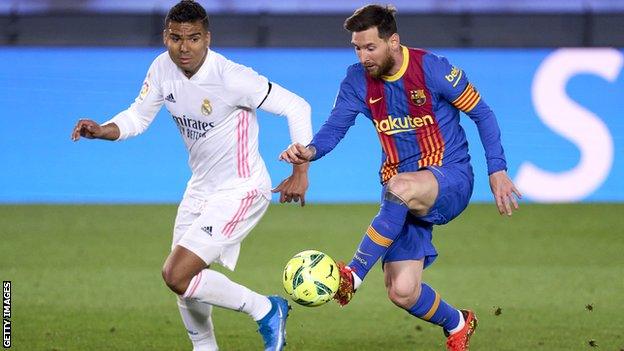 Casemiro & Lional Messi