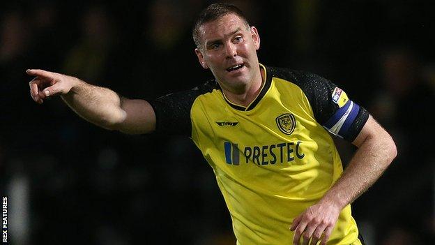 Jake Buxton is to replace Nigel Clough as Burton manager