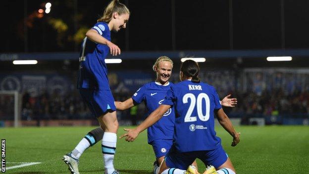 Chelsea celebrate