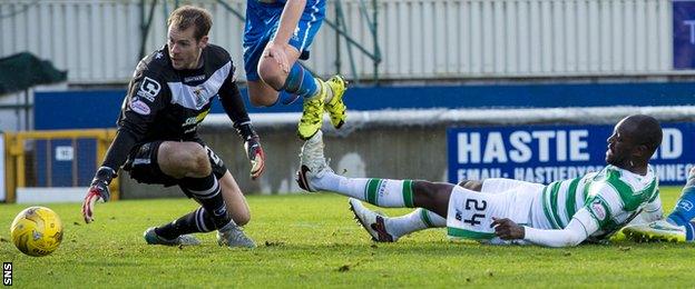 Celtic score against Inverness Caledonian Thistle