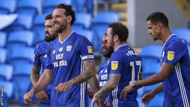 Sean Morrison scored for the second successive game as Cardiff eased past Hull