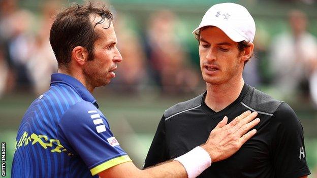 Radek Stepanek and Andy Murray