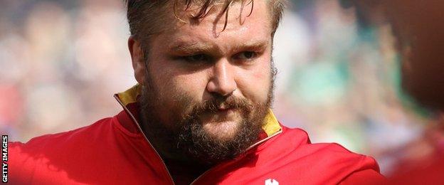 Wales tight-head prop Tomas Francis