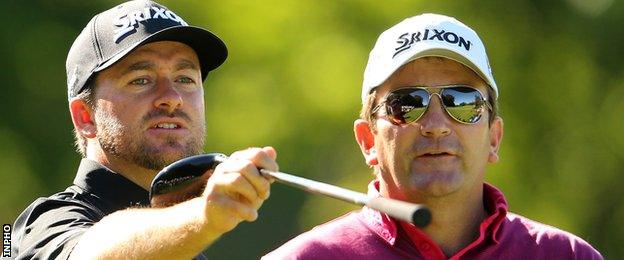 Graeme McDowell and Ken Comboy