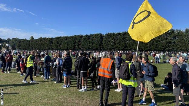 The Wimbledon queue