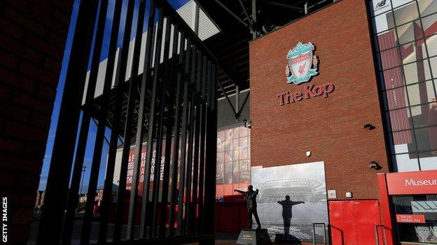 Liverpool's Anfield ground