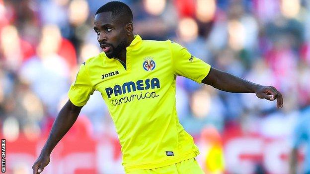 DR Congo and Villareal's Cedric Bakambu